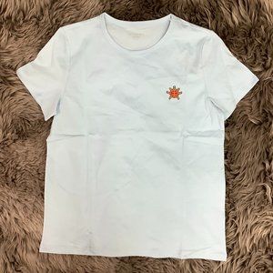 Seg'ments | Women's Casual T-Shirt | Light Blue